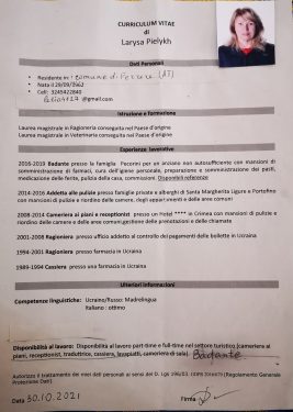 Badante conveniente, provincia di Asti